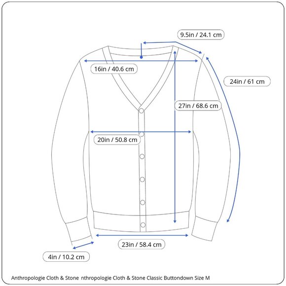 Anthropologie Cloth & Stone Classic Buttondown - Picture 3 of 6